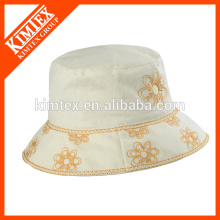 adult embroidered printed fashion bucket hat